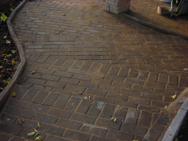 Мощение и укладка брусчатки